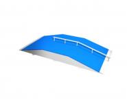 JSK9025-KBR Rampa skate - One side Curb Rail 60