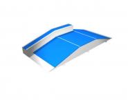JSK9025-KBS Rampa skate - One side Curb Box 60